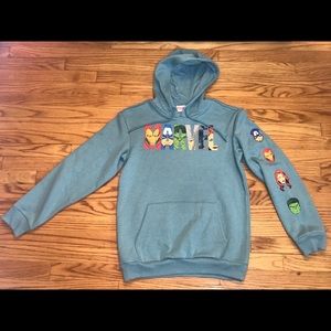 MARVEL Chest & Arm Print Men's Hoodie - Men's New